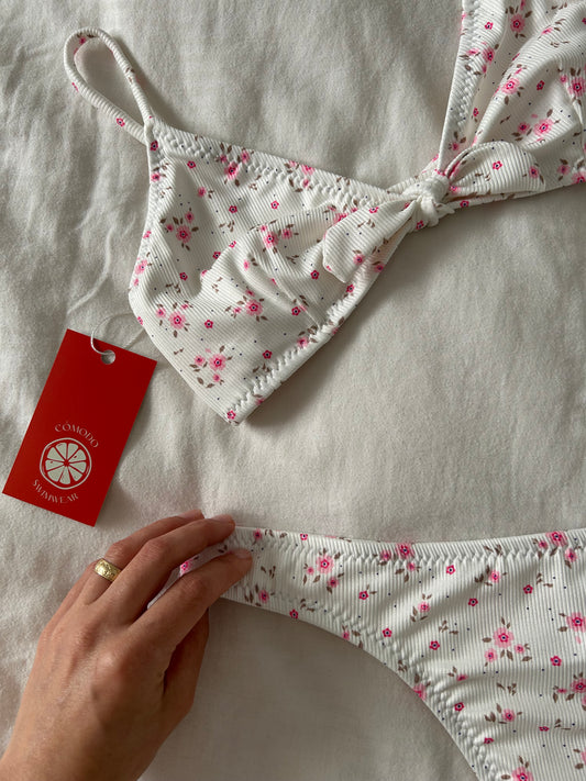 blush bloom bikini